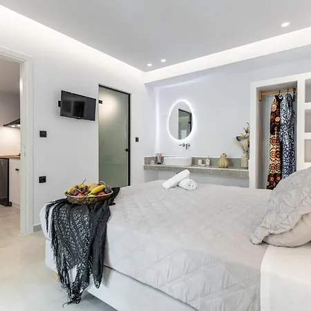 Lägenhetshotell Golden Bay Agios Prokopios (Naxos)